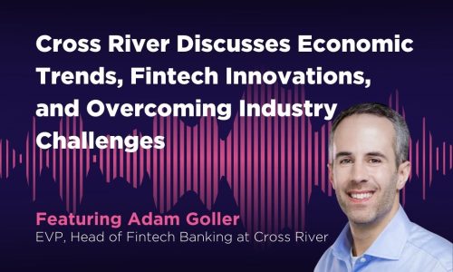 EVP Head of Fintech Banking at Cross River Discusses Economic Trends, Fintech Innovations, and Overcoming Industry Challenges