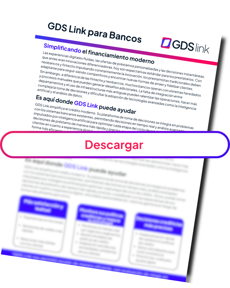 GDS Link para Bancos