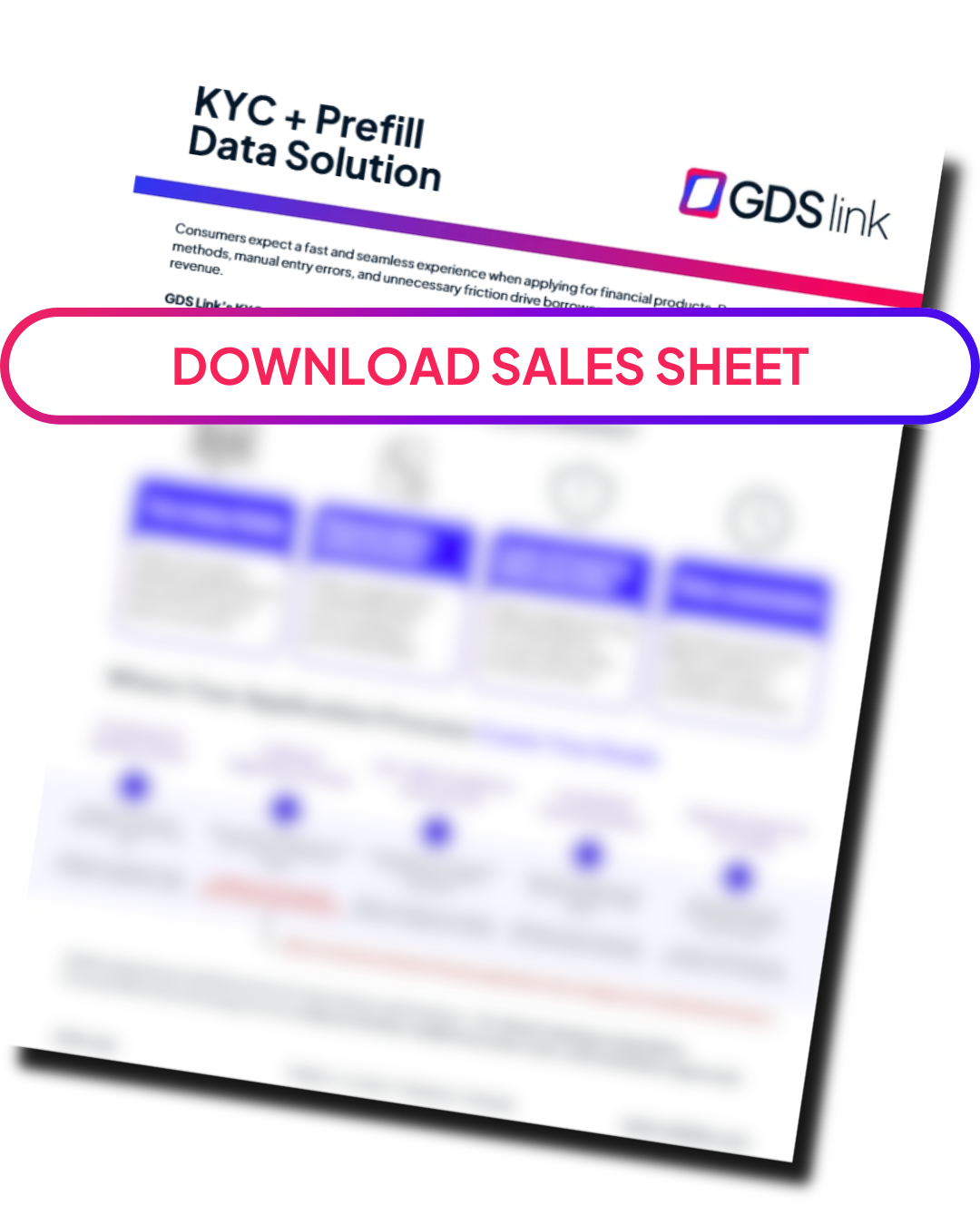 KYC + Prefill | GDS Link