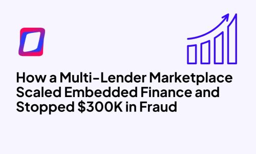 See how a multi-lender marketplace scaled embedded finance, automated credit decisioning, and stopped a $300K fraud ring without slowing approvals.