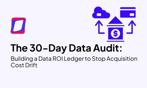 Stop Data Acquisition Cost Drift: A 30-Day Audit | GDS Link